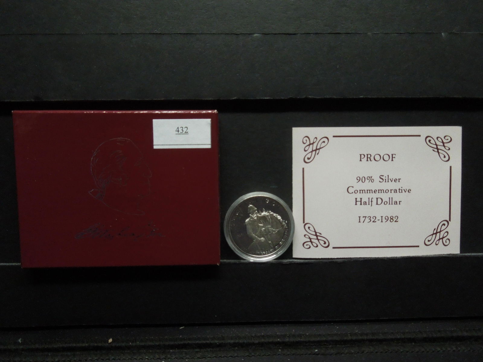 1982 Proof George Washington Silver Half Dollar (1 of 6)