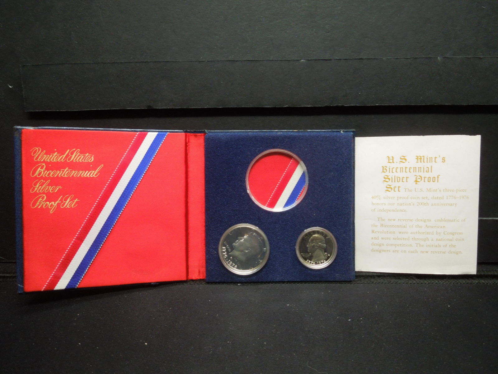 Partial 1976 Silver Bicentennial Proof Set (1 of 4)