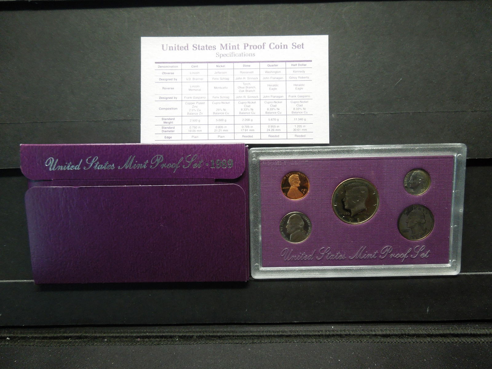 1989 US Proof Set in OGP (1 of 4)