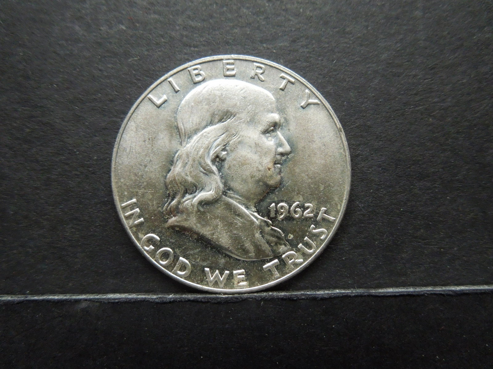 1962-D BU Condition Franklin Silver Half Dollar (1 of 2)