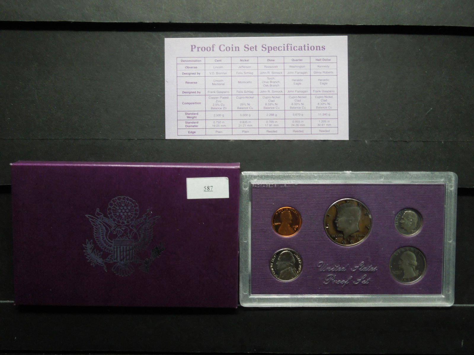 1987 United States Proof Set (1 of 4)