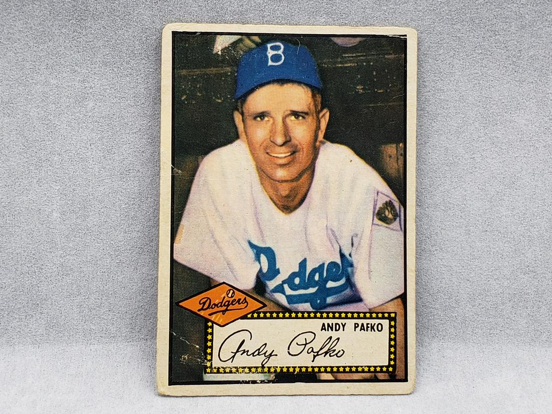 1952 Topps Andy Pafko #1 Iconic Card (1 of 3)
