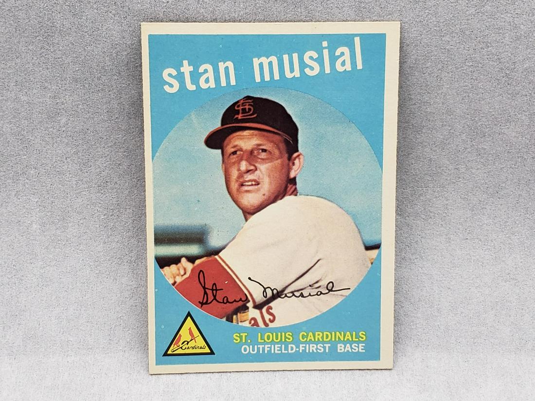 1959 Topps Stan Musial #150 HOF (1 of 2)