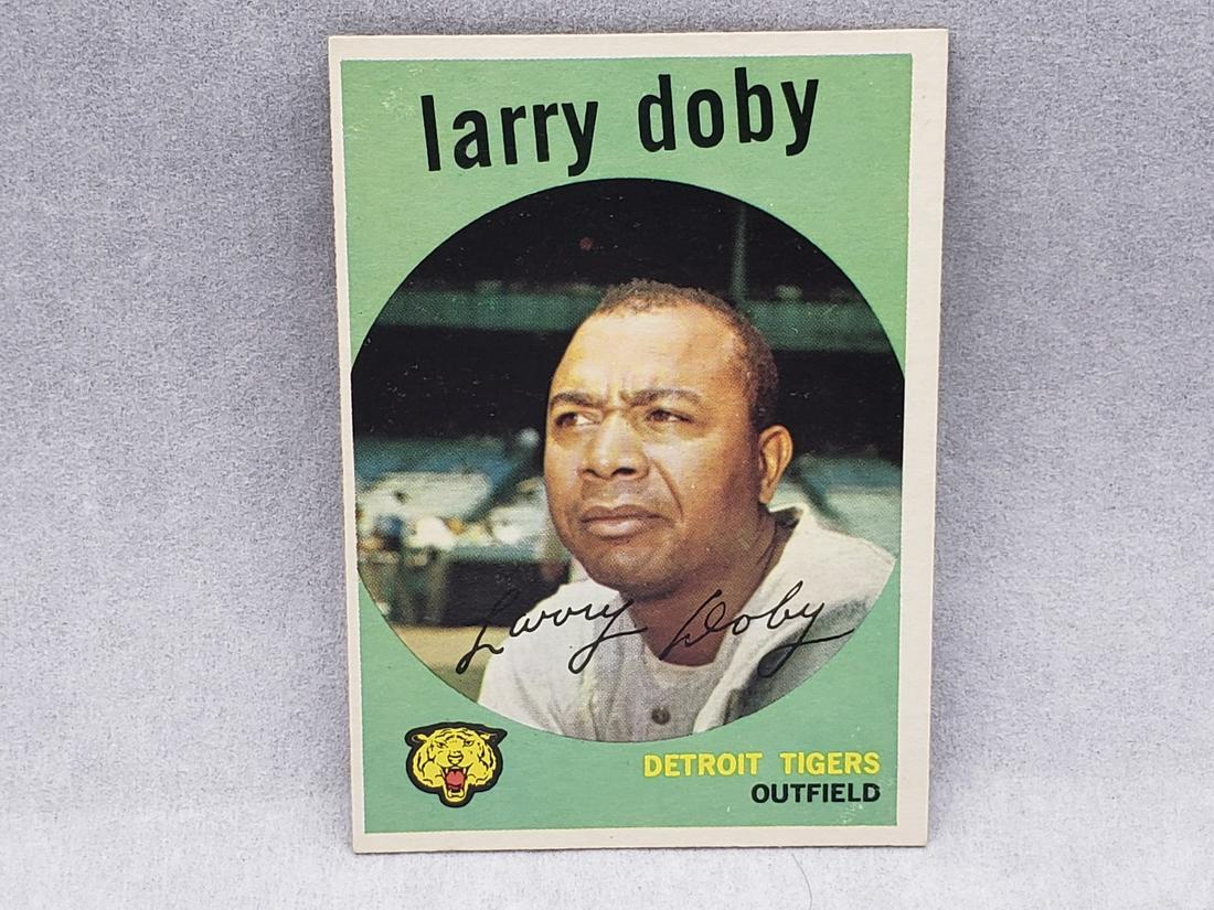 1959 Topps Larry Doby #455 HOF (1 of 2)