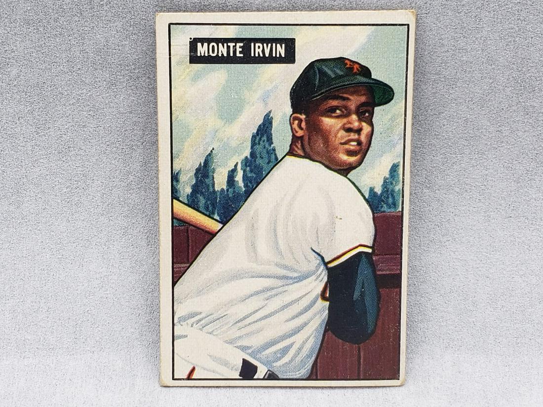 1951 Bowman Monte Irvin #198 HOF (1 of 2)
