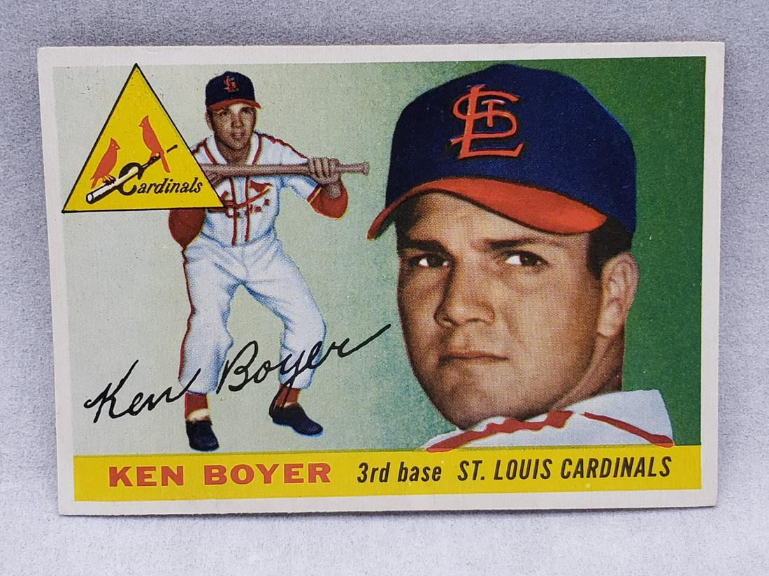1955 Topps Ken Boyer #125 Rookie (1 of 2)