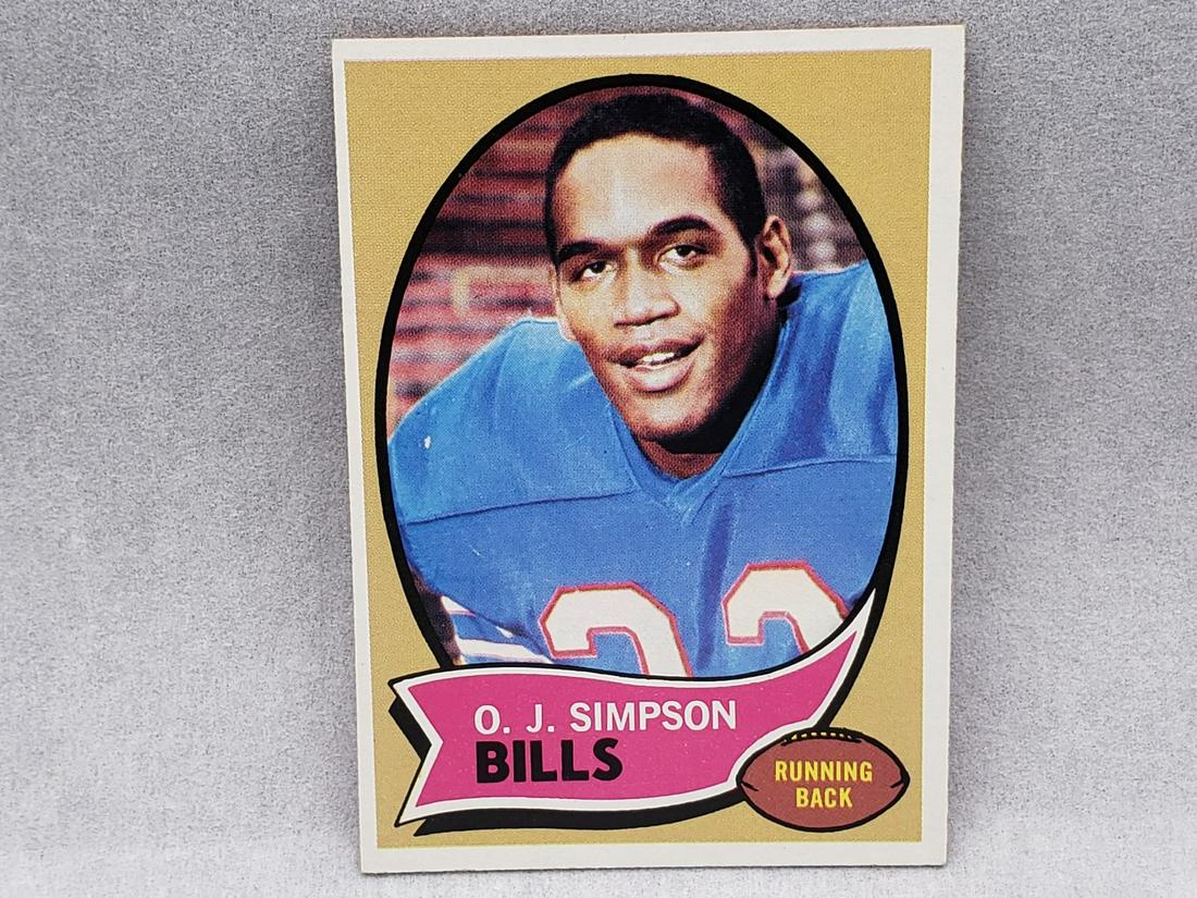 1970 Topps O.J Simpson Rookie #90 HOF (1 of 2)