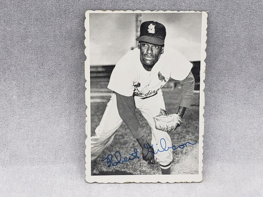 1969 Topps Deckle Edge Bob Gibson #29 HOF: 1969 Topps Deckle Edge Bob Gibson #29 HOF