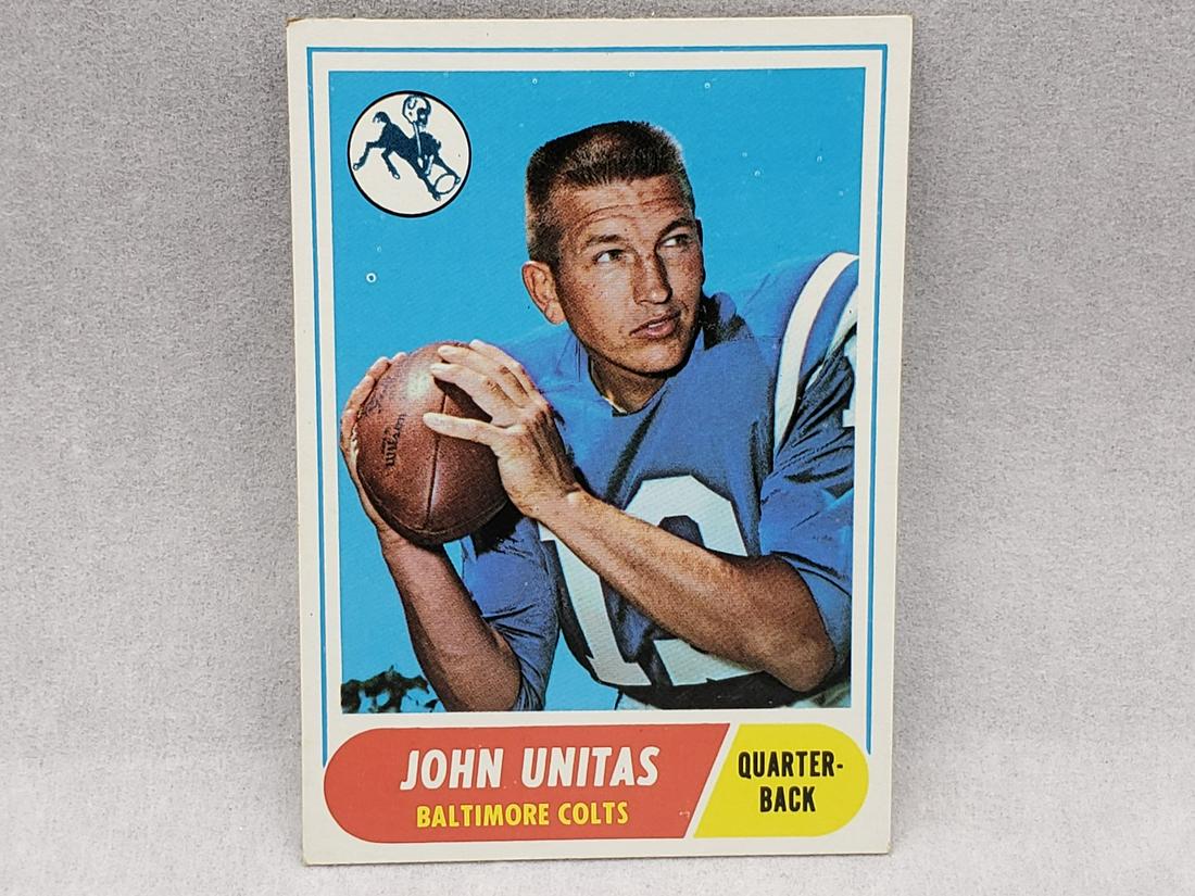 1968 Topps John Unitas #100 HOF (1 of 2)