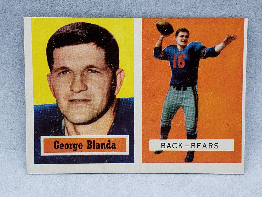 1957 Topps George Blanda #31 HOF (1 of 2)
