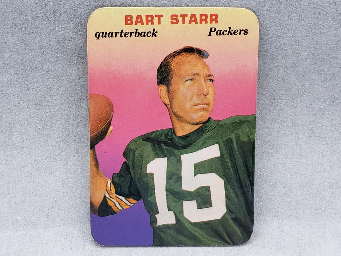 1970 Topps Glossy Bart Starr #9 HOF (1 of 2)