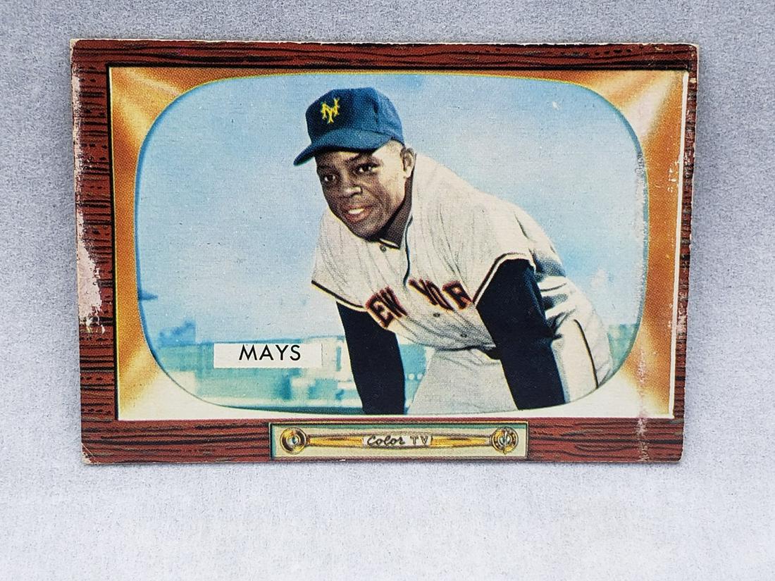 1955 Bowman Willie Mays #184 - Undersized - Possibly (1 of 2)