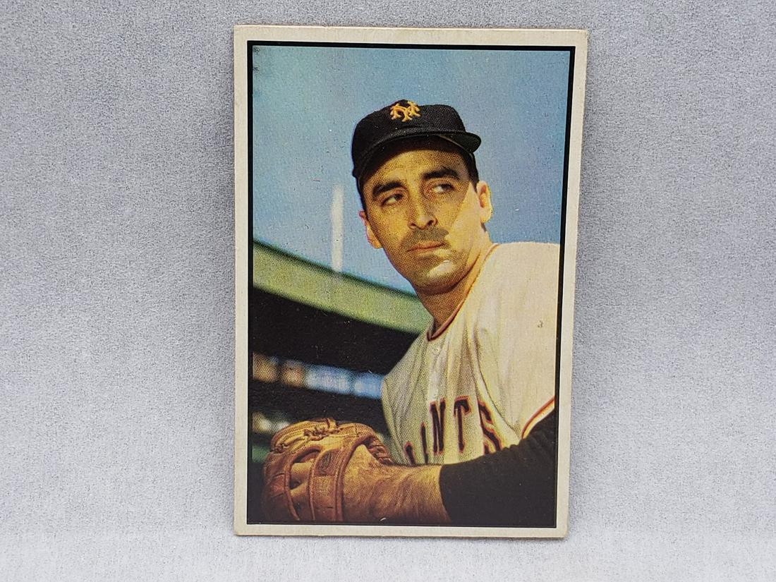 1953 Bowman Color Sal Maglie #96 (1 of 2)