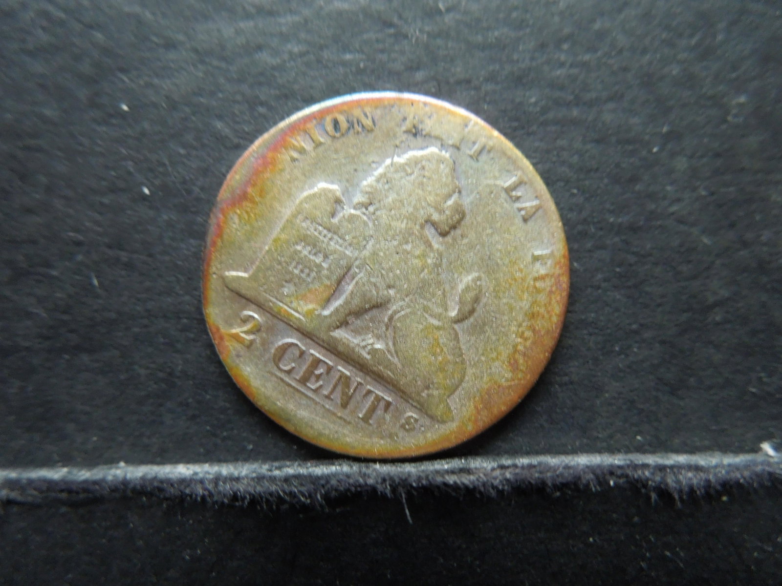 18?? Belgium Two Cents: 18?? Belgium Two Cents