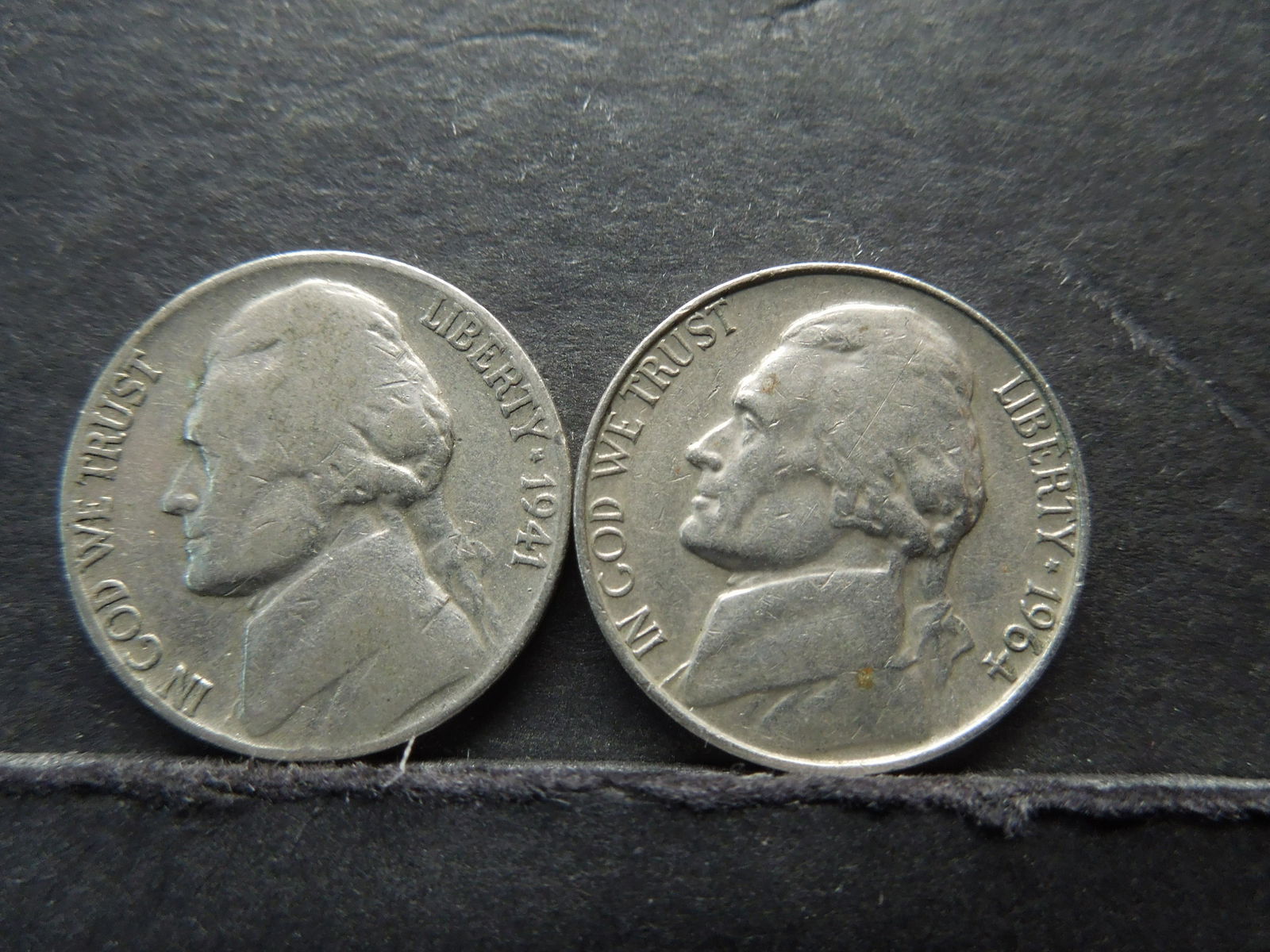 1941, 1964 Jefferson Nickels (1 of 2)