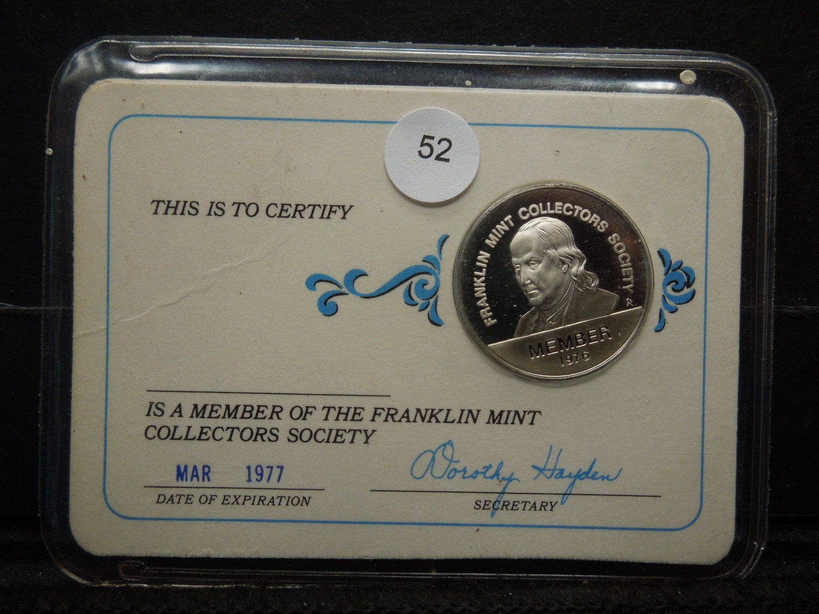 1973 Franklin Mint Collection Coin (1 of 4)