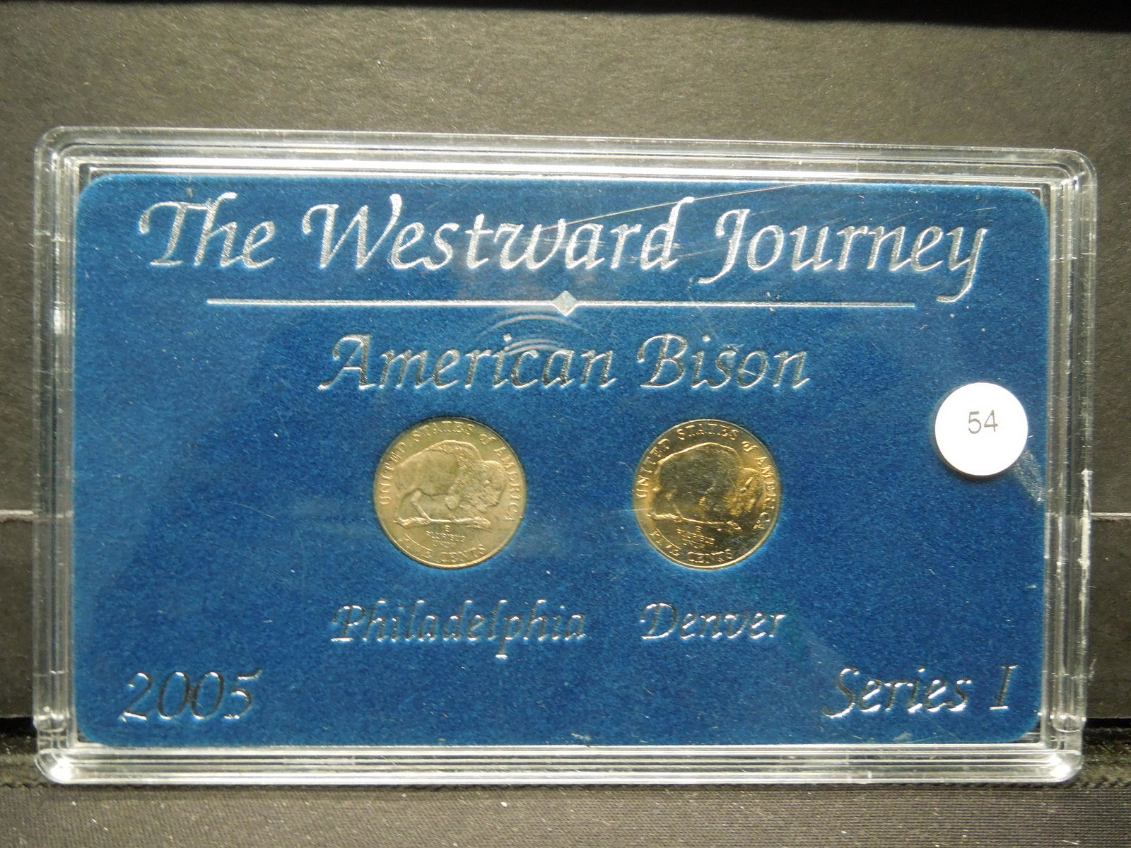 2005 PD Westward Journey American Bison Nickels (1 of 2)