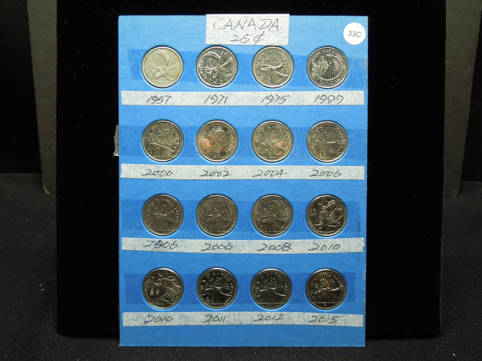 (16) Canada Quarters Mixed Dates (1 of 3)