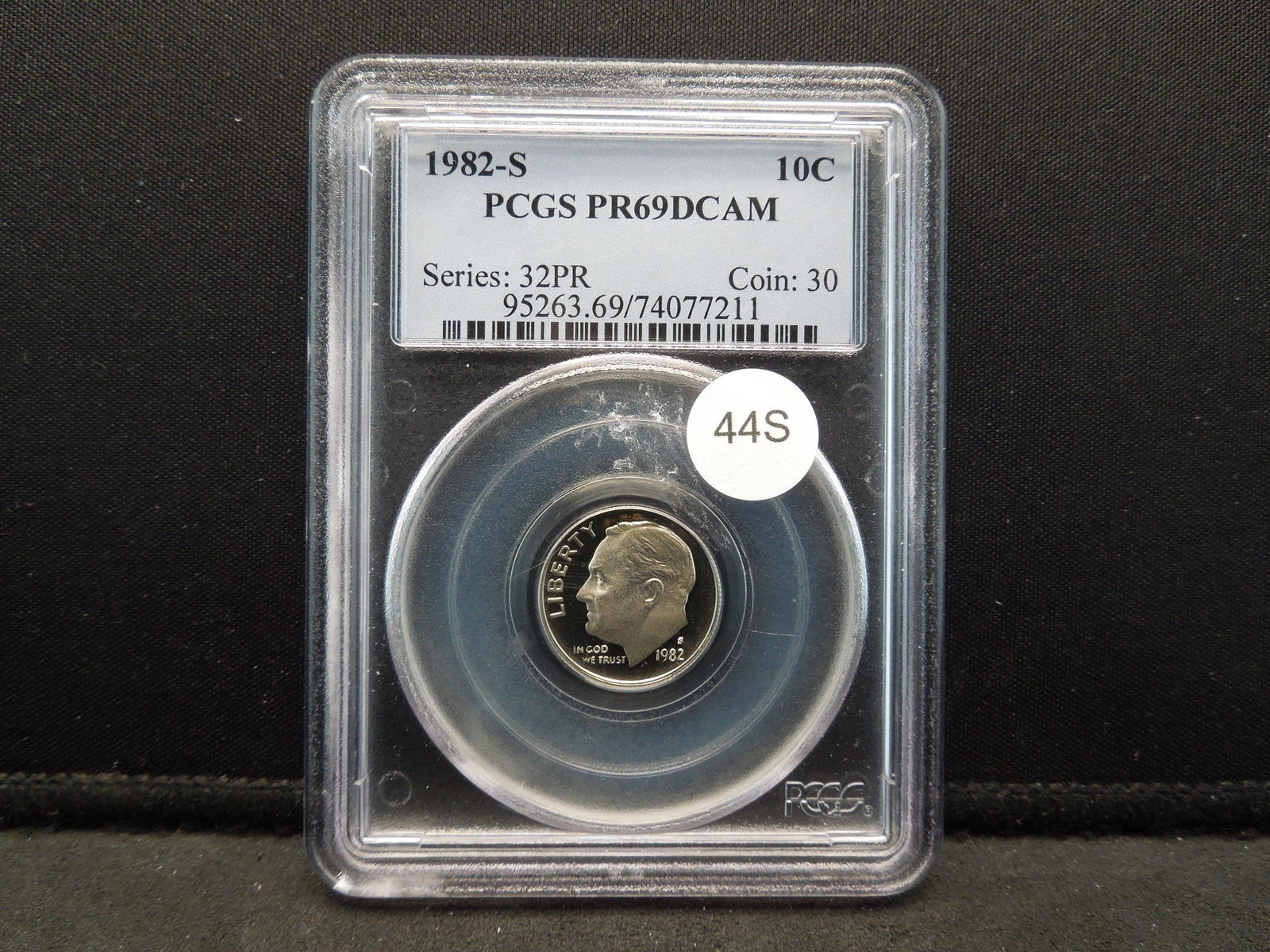 1982 S Roosevelt Dime PCGS PR69DCAM (1 of 4)