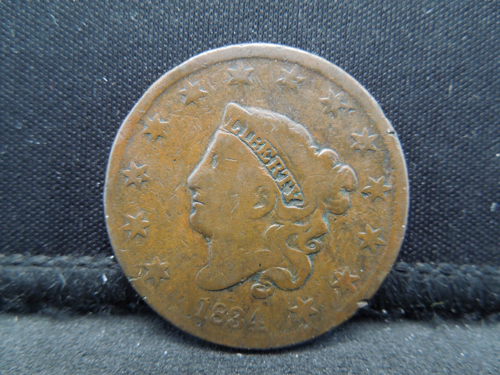 1834 US Large Cent (1 of 2)