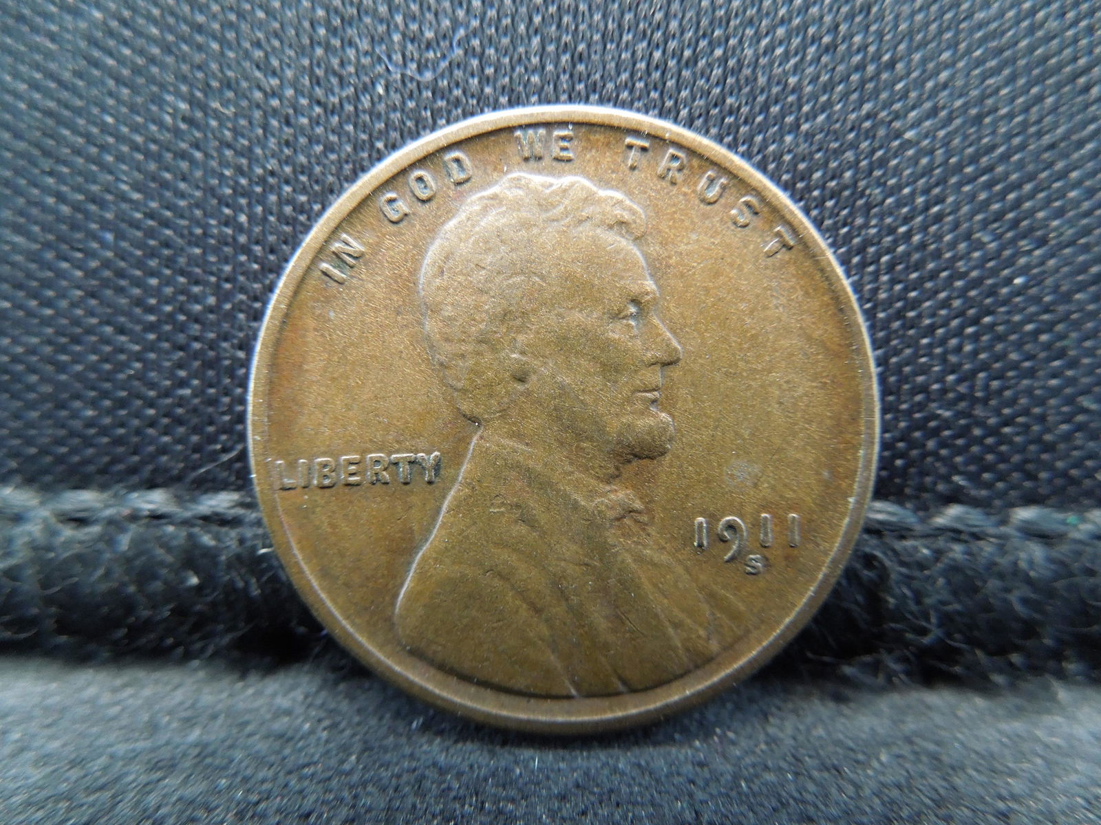 1911-S Key Date Lincoln Cent. (1 of 2)