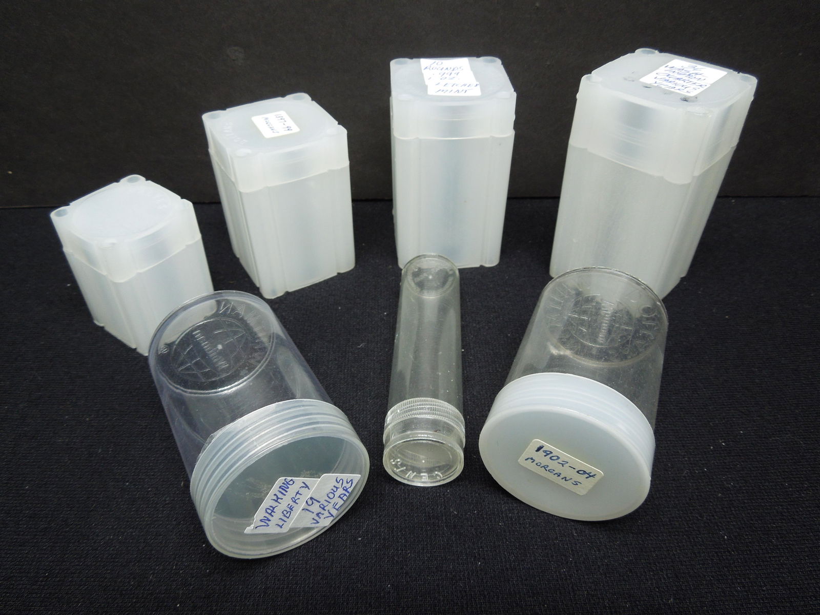 Lot of Empty Coin Tubes (1 of 2)