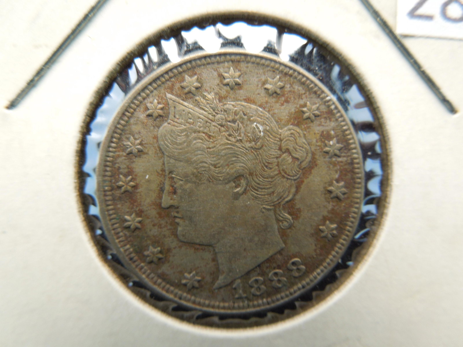 1888 Semi-Key Date V-Nickel. (1 of 3)