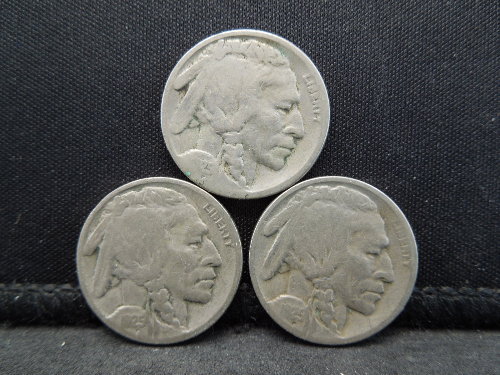 1925 PDS Buffalo Nickels: 1925 PDS Buffalo Nickels