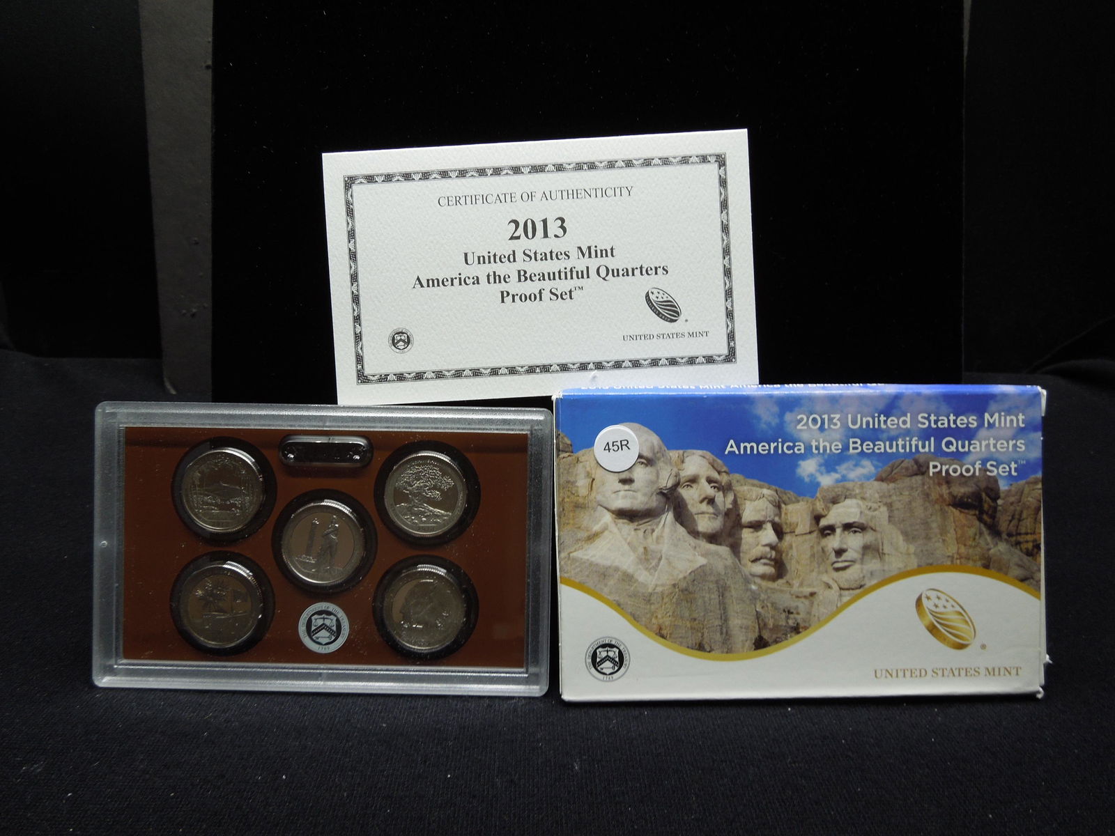 2013 US Mint America The Beautiful Quarters Proof Set (1 of 4)