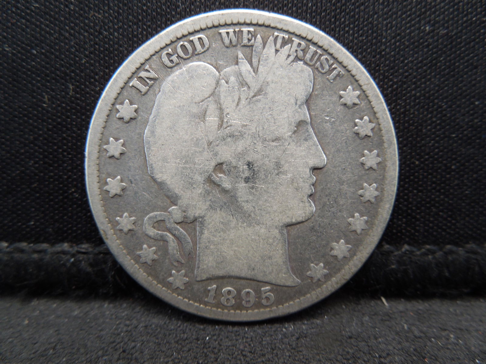 1895 Barber Half Dollar. (1 of 2)