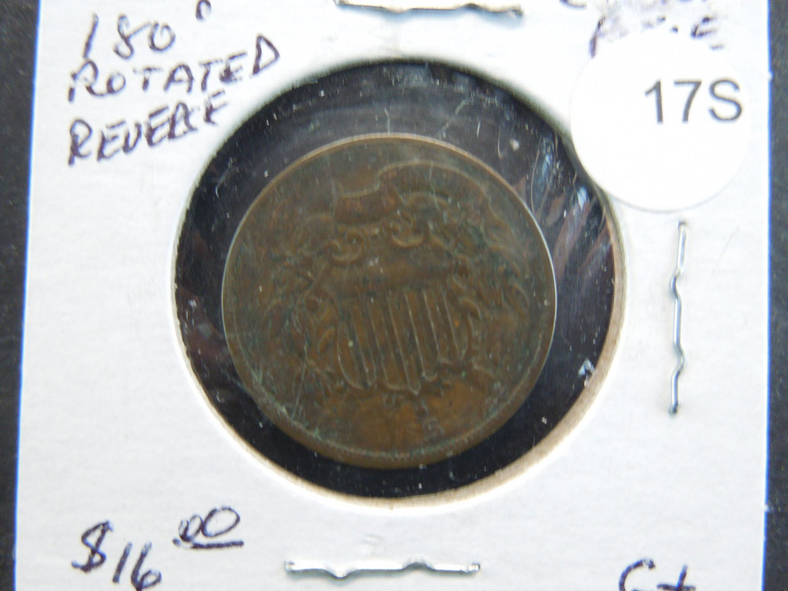 1864 US Two Cent Piece (1 of 3)