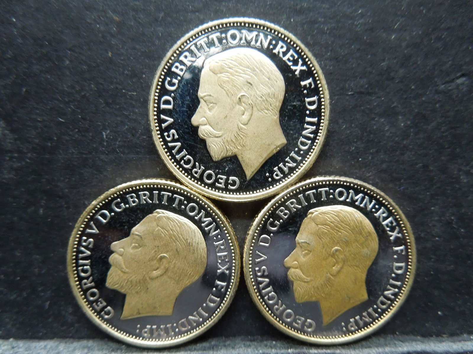 (3) Great Britain "Father Coins" 1/4 Troy Oz .999 (1 of 2)