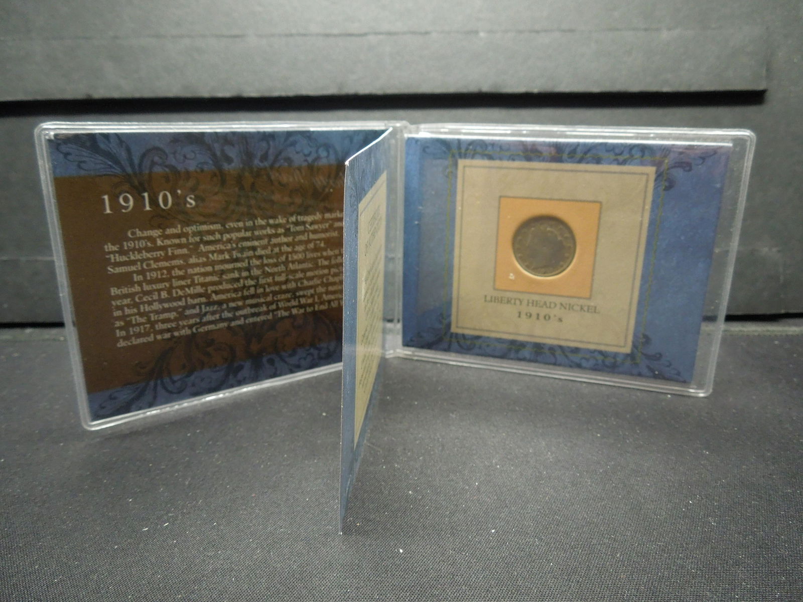 1910 V Nickel In Booklet (1 of 5)