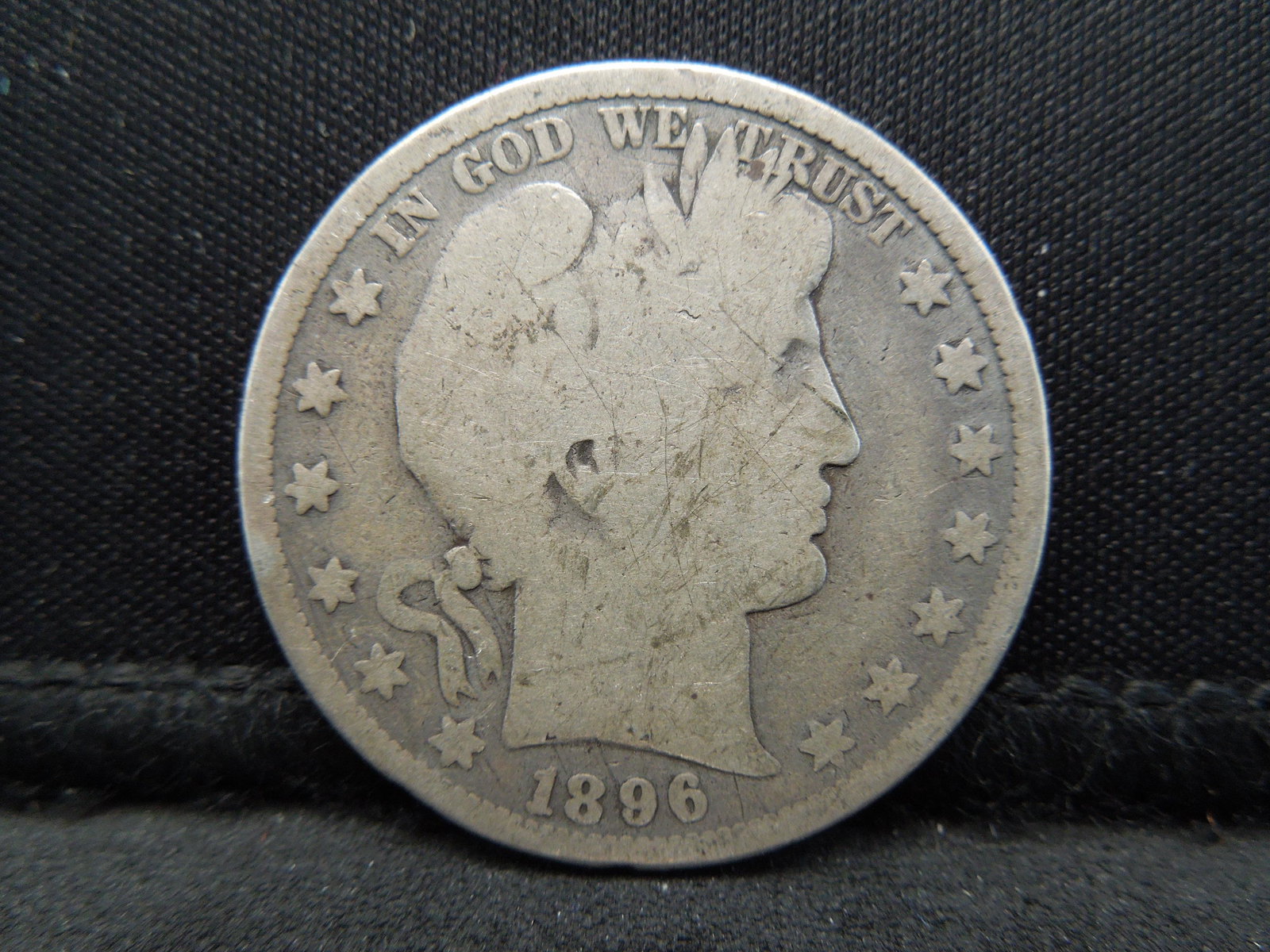 1896 Barber Half Dollar Semi Key Date (1 of 2)