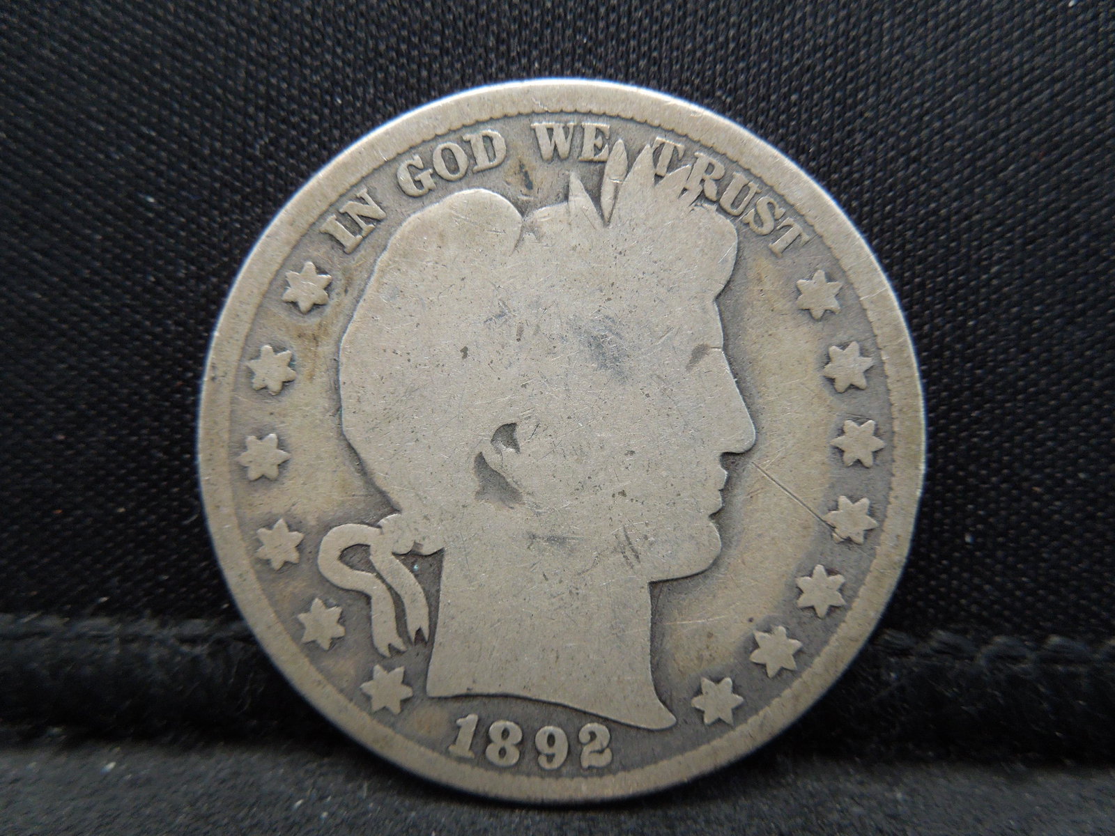 1892 Barber Half Dollar (1 of 2)