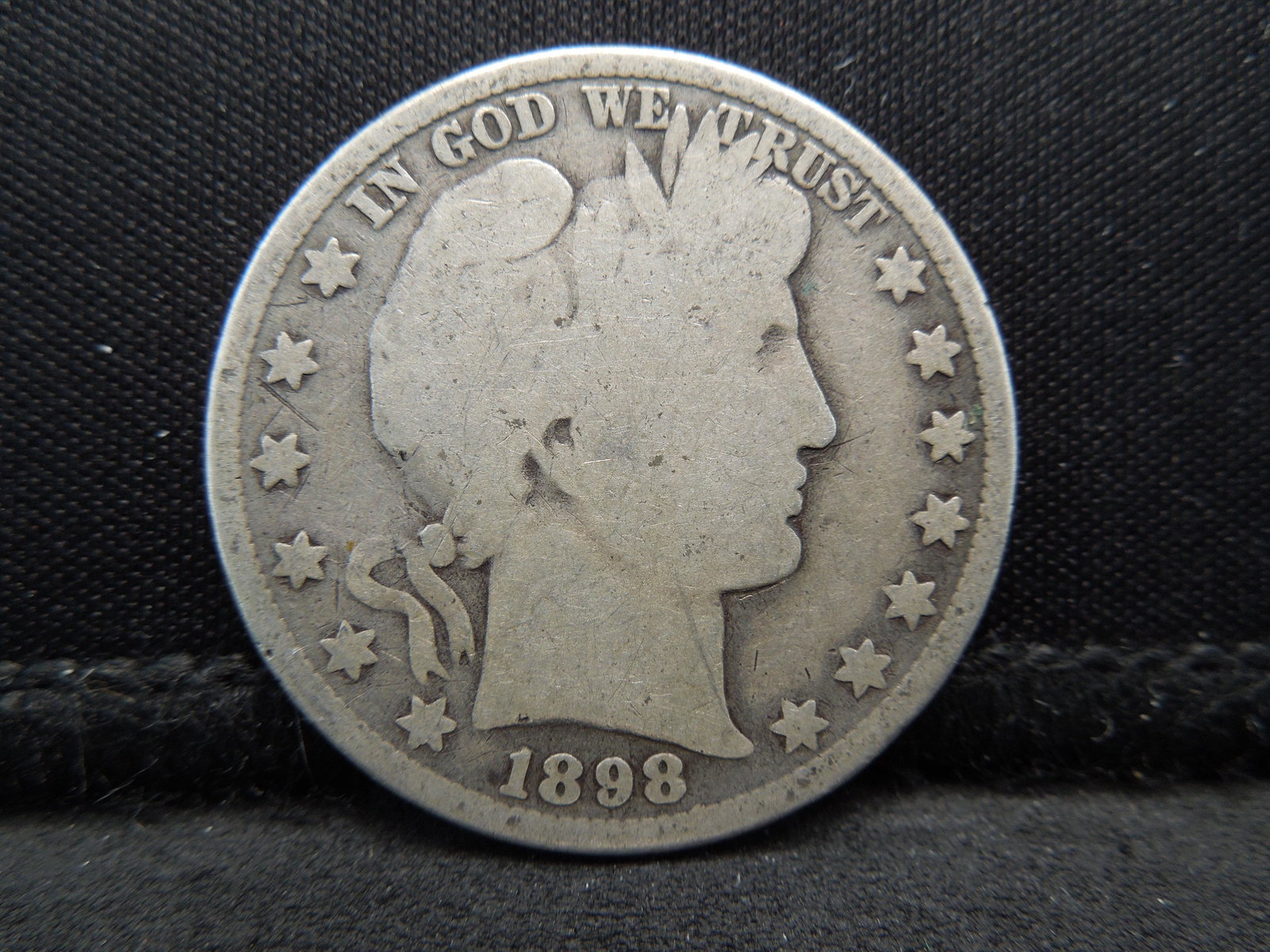 1898 Barber Half Dollar (1 of 2)