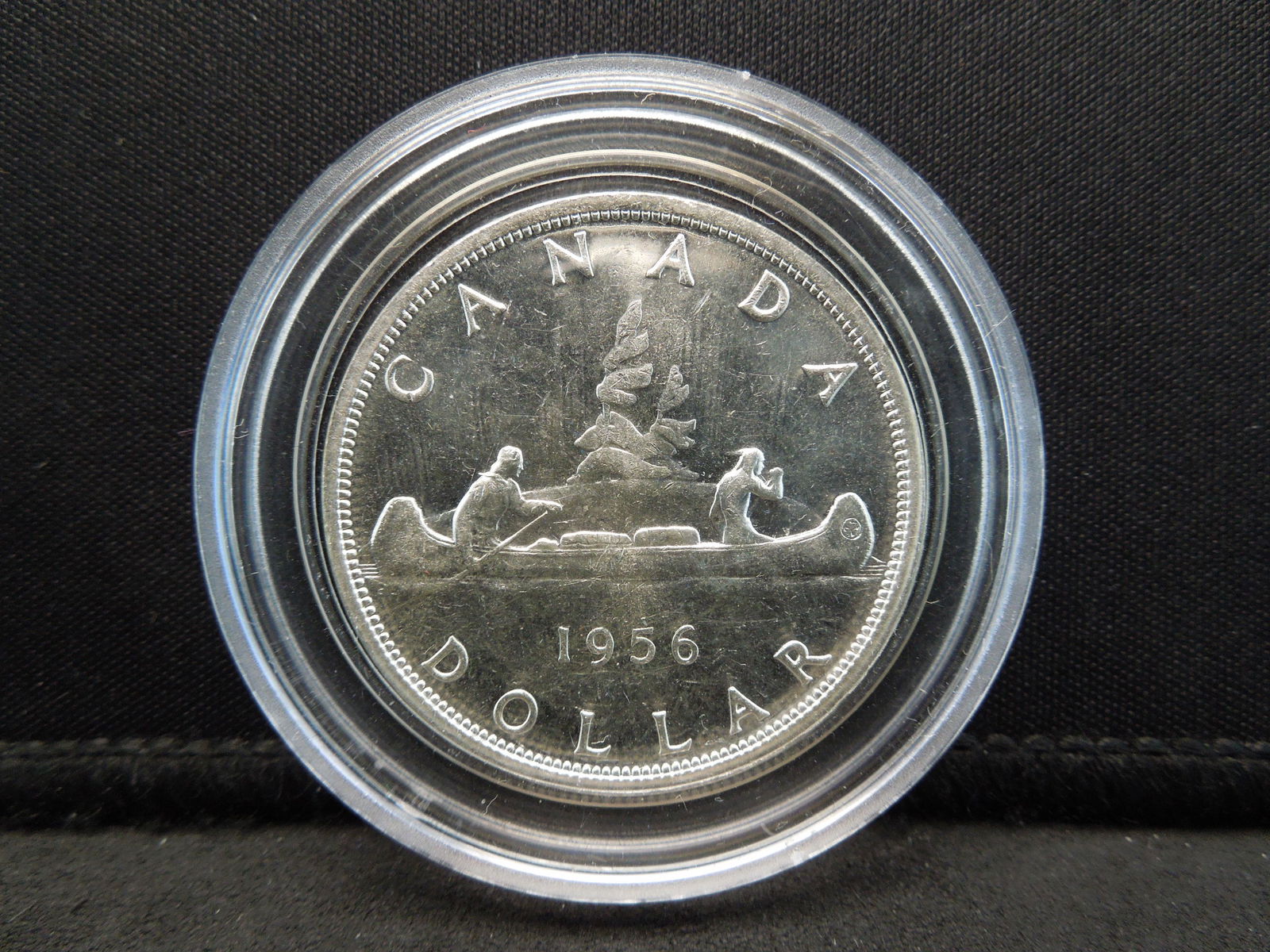 1956 Silver Canada Dollar High Grade (1 of 2)