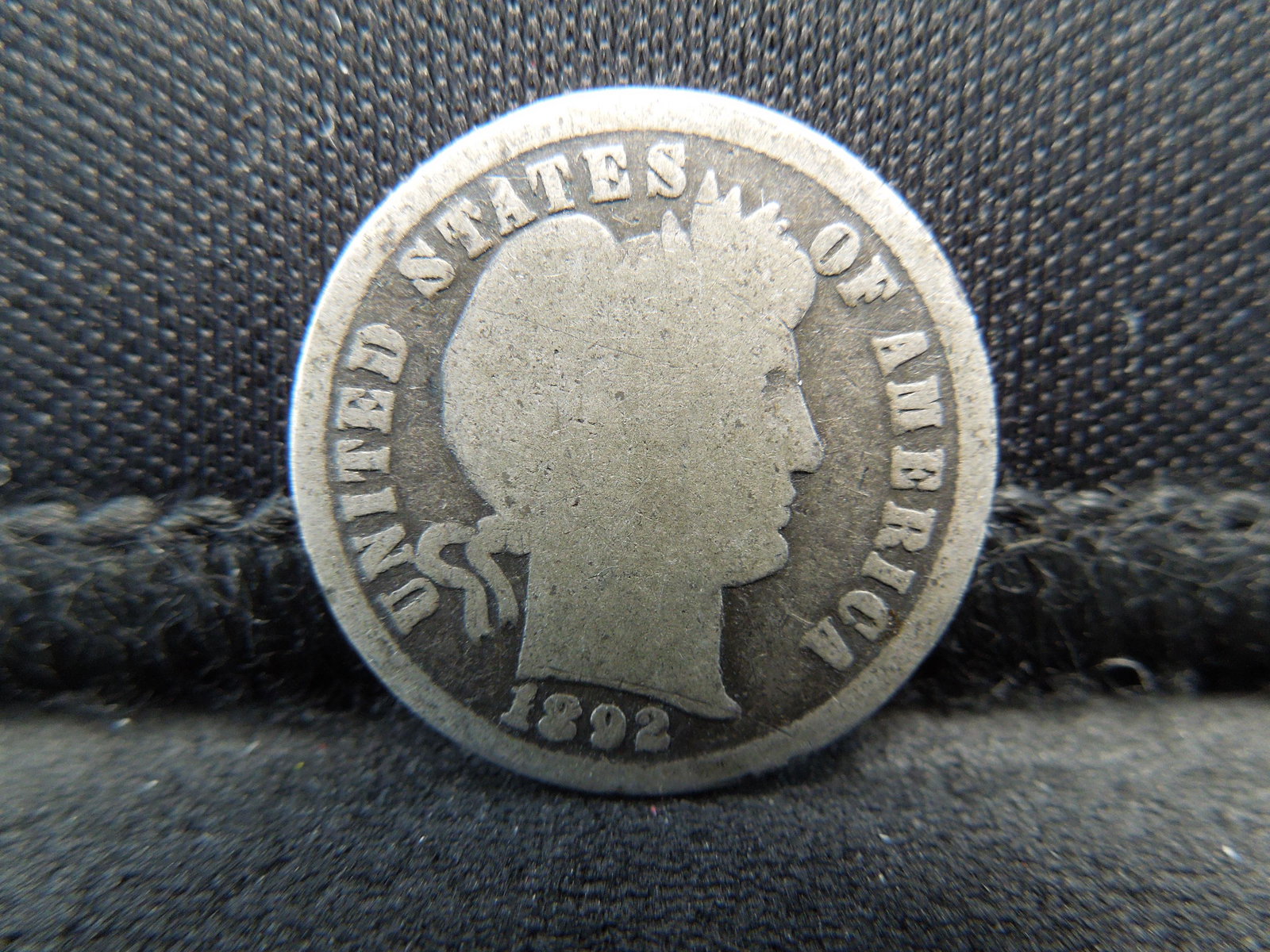 1892 Barber Dime First Year (1 of 2)