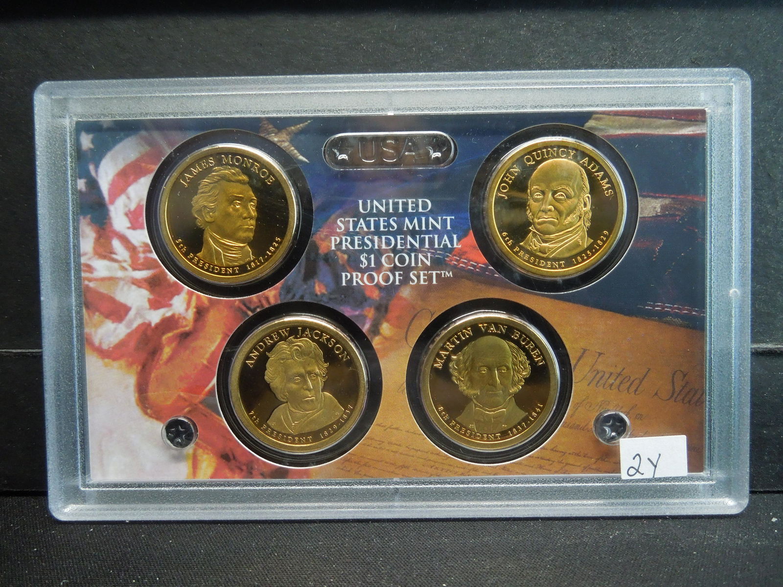 2008 US Mint Presidential $1 Coin Proof Set - No Box or (1 of 2)