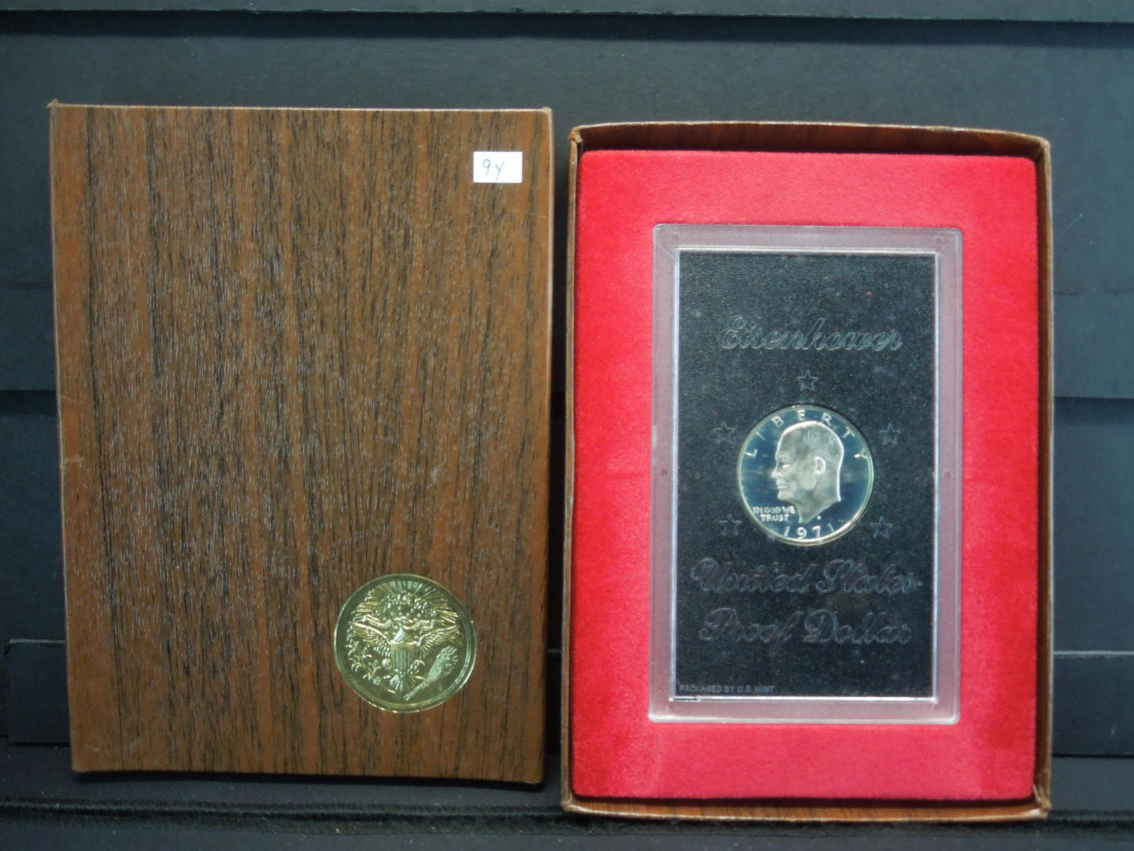 1971 Eisenhower US Proof Silver Dollar (1 of 5)