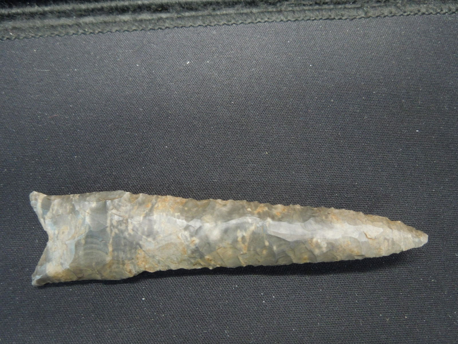 3 inch Archaic Grey Flint Tool (1 of 4)