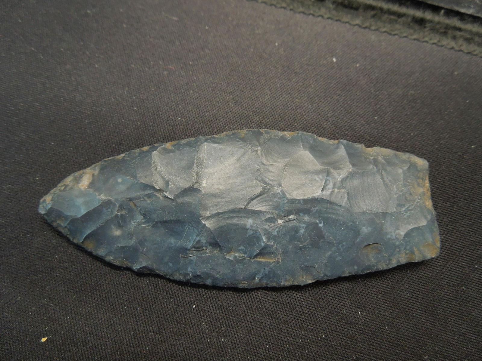 2.5 Inch Paleo Black Flint Tool (1 of 4)