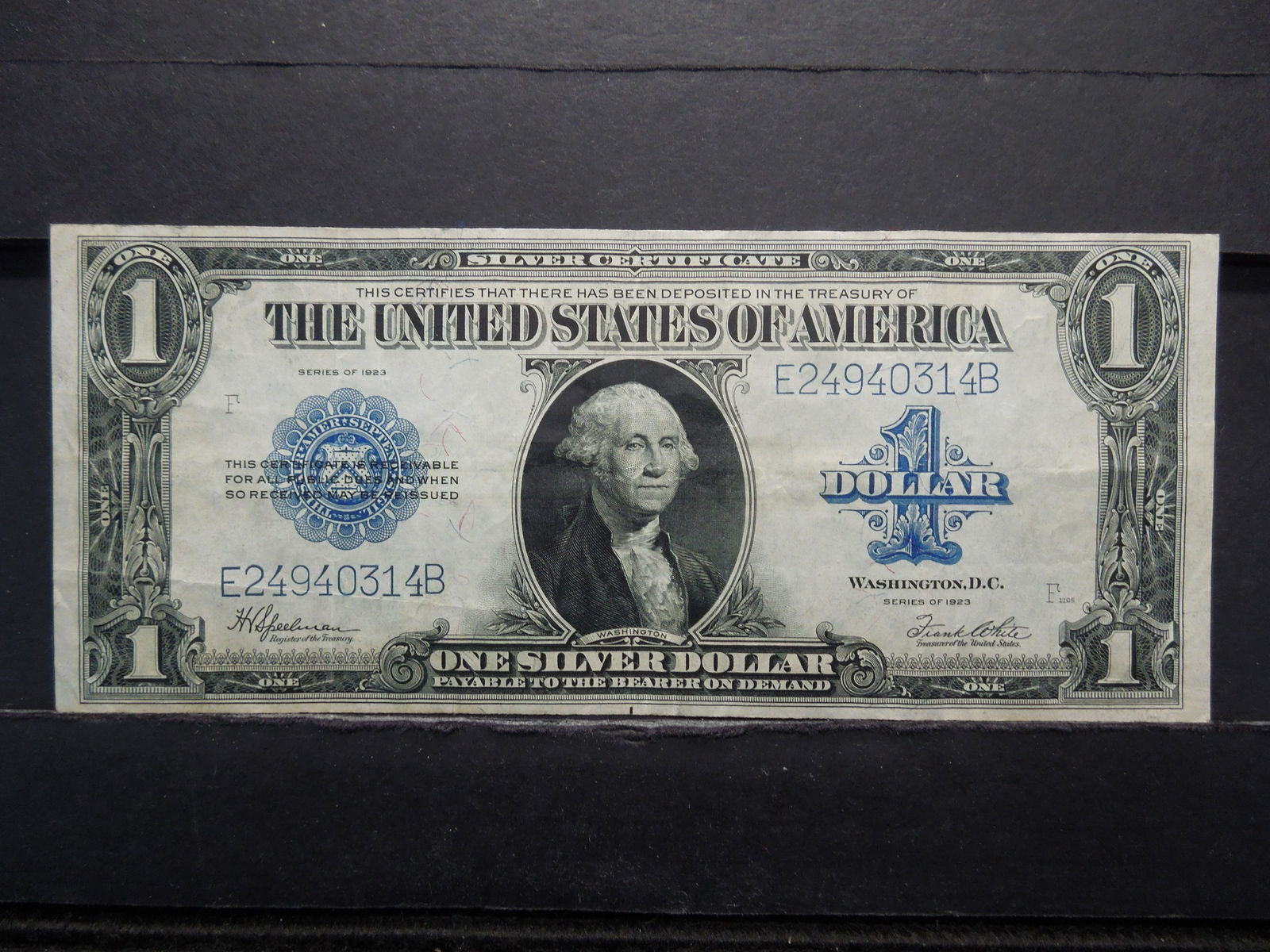 1923 Large One Dollar Silver Certificate (1 of 3)