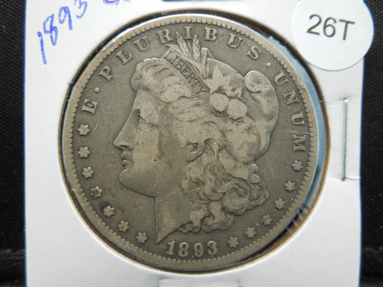 1893 CC Morgan Dollar (1 of 3)