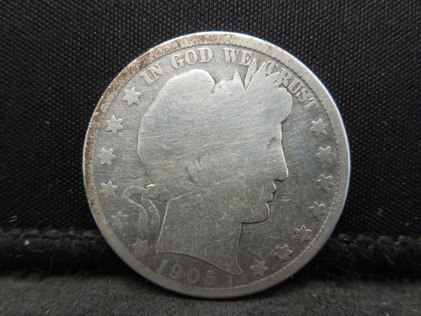 1905-O United States Barber Half Dollar. (1 of 2)
