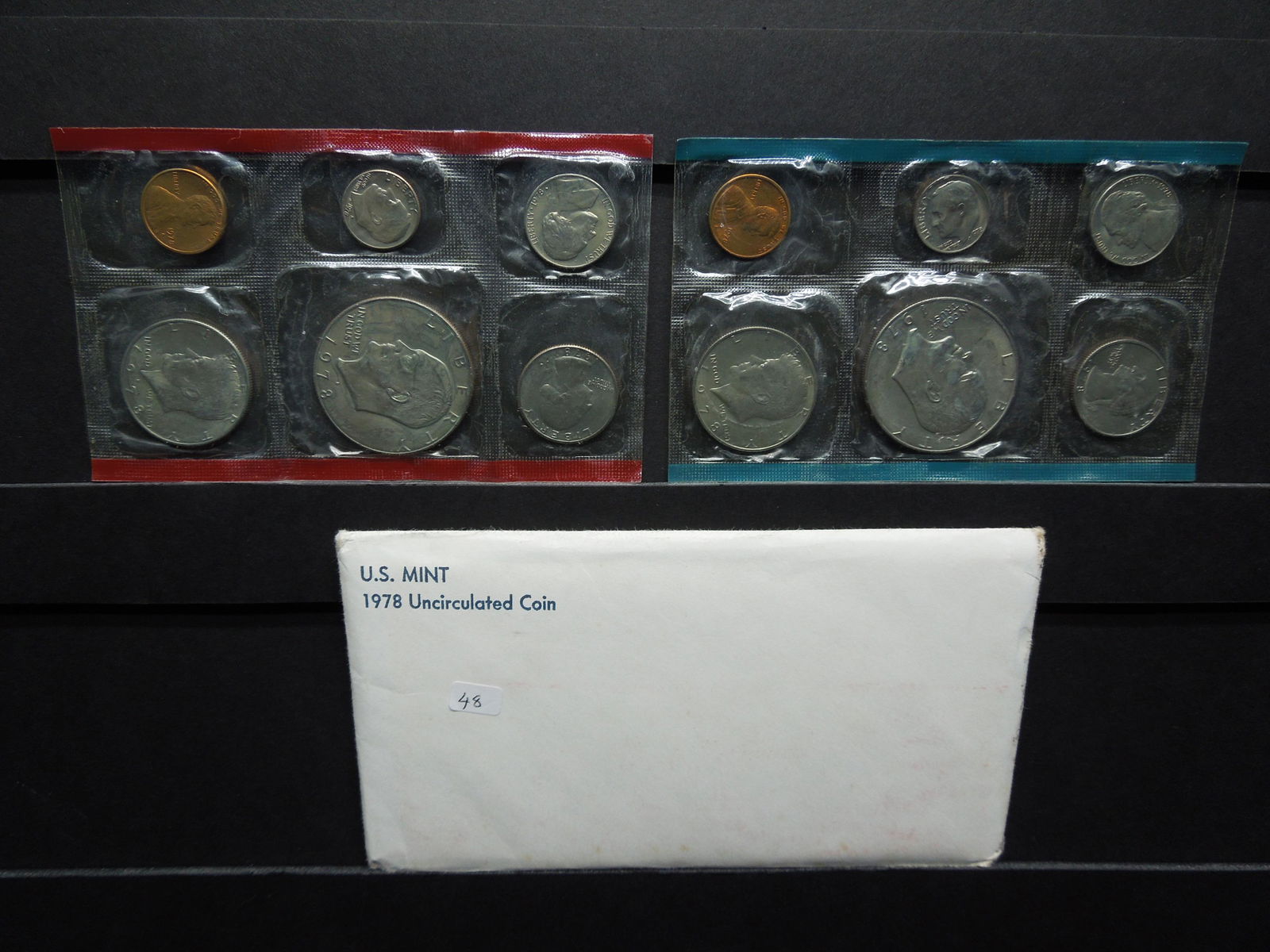 (12 coin) 1978 P/D US Mint Set.  GEM in original (1 of 5)