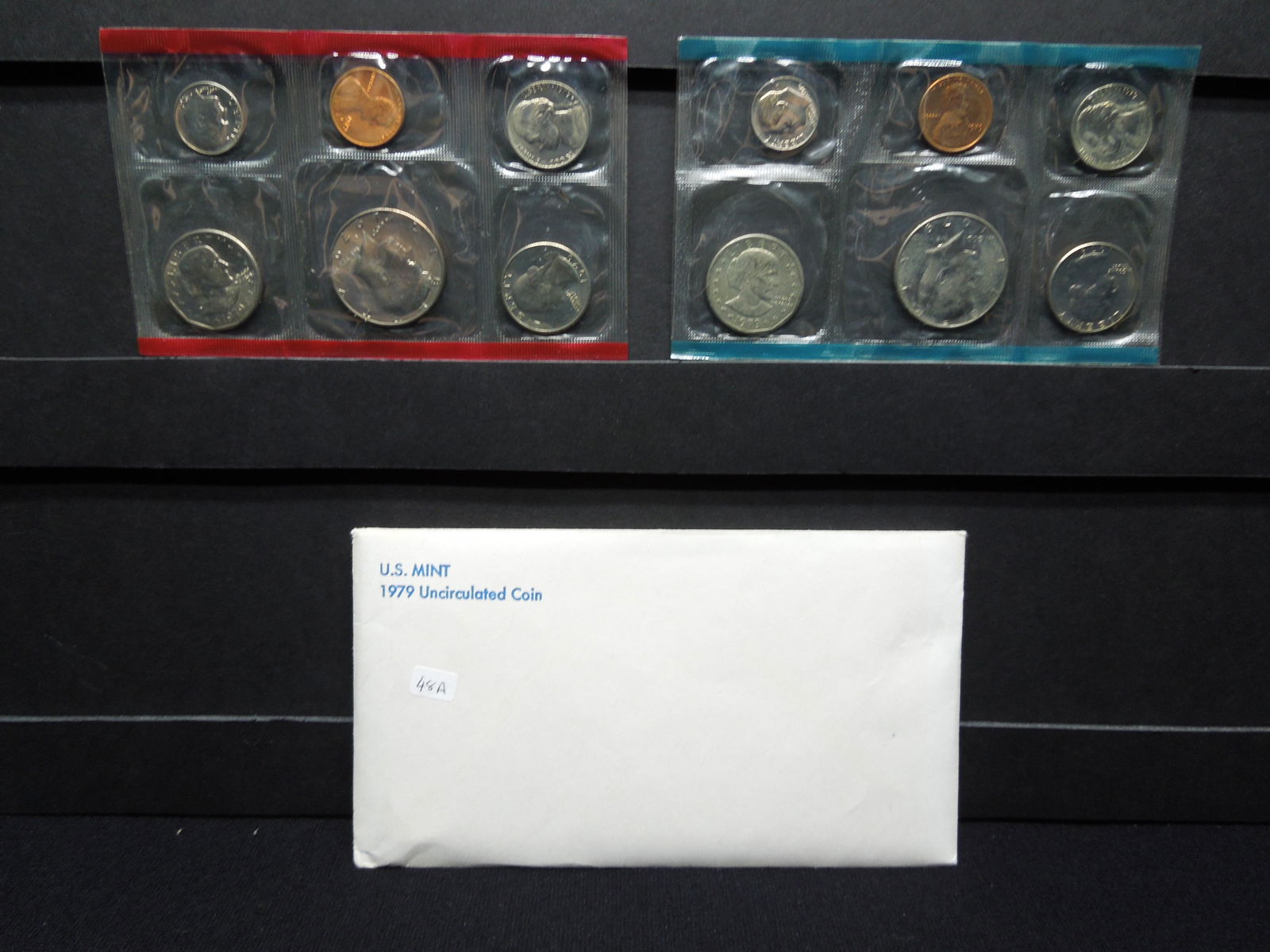 (12 coin) 1979 P/D US Mint Set.  GEM in original (1 of 5)