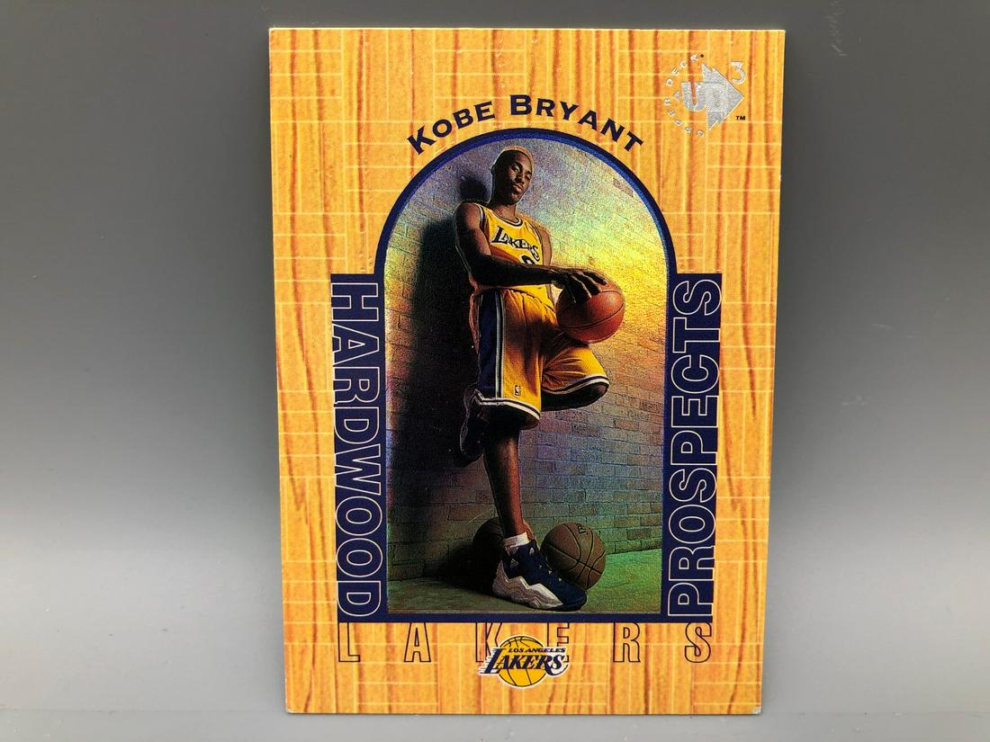 1997 UD3 Hardwood Prospects Kobe Bryant #19 Rookie Year: 1997 UD3 Hardwood Prospects Kobe Bryant #19 Rookie Year