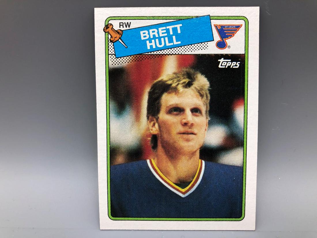 1988-89 Topps Brett Hull #66 Rookie Card: 1988-89 Topps Brett Hull #66 Rookie Card