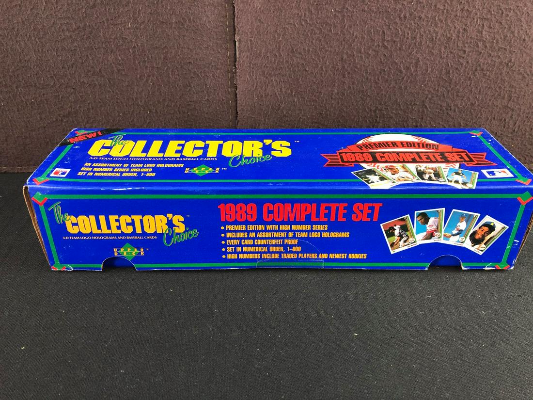 1989 Upper Deck Factory Sealed Baseball Set - Ken (1 of 2)